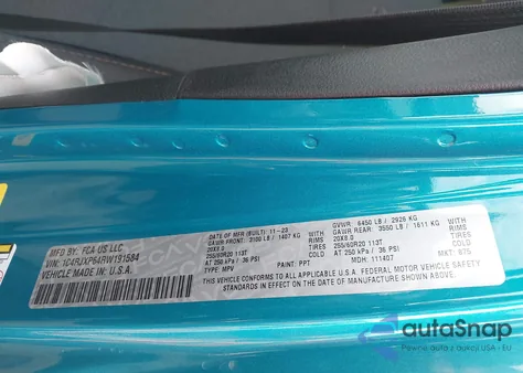 2024 Jeep Wrangler 4Xe Sahara 4Xe from USA, damaged, VIN 1C4RJXP64RW191584